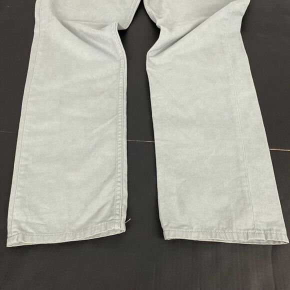 Levis 508 Jeans Mens 38 x 32 Gray Pants Regular Taper Casual Comfort‎ Used - Picture 5 of 16